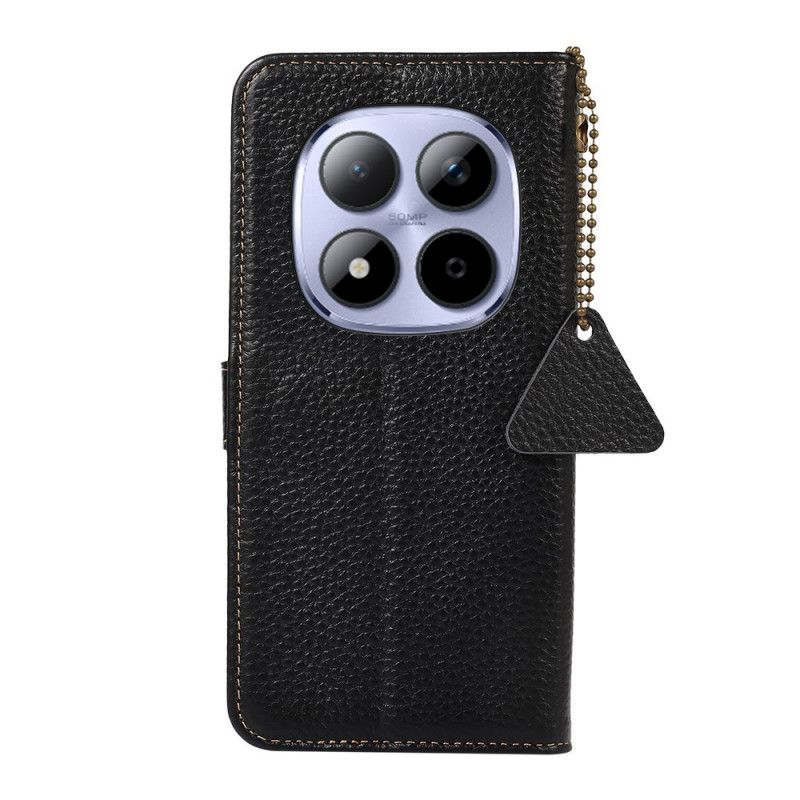 Etui Folio Xiaomi Redmi Note 15 Pro 5g Skóra Naturalna