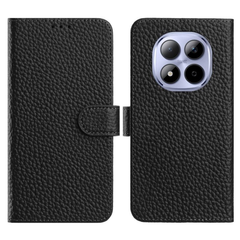 Etui Folio Xiaomi Redmi Note 15 Pro 5g Skóra Teksturowana Etui Ochronne