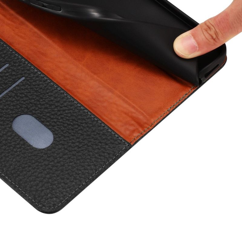 Etui Folio Xiaomi Redmi Note 15 Pro 5g Skóra Teksturowana Etui Ochronne