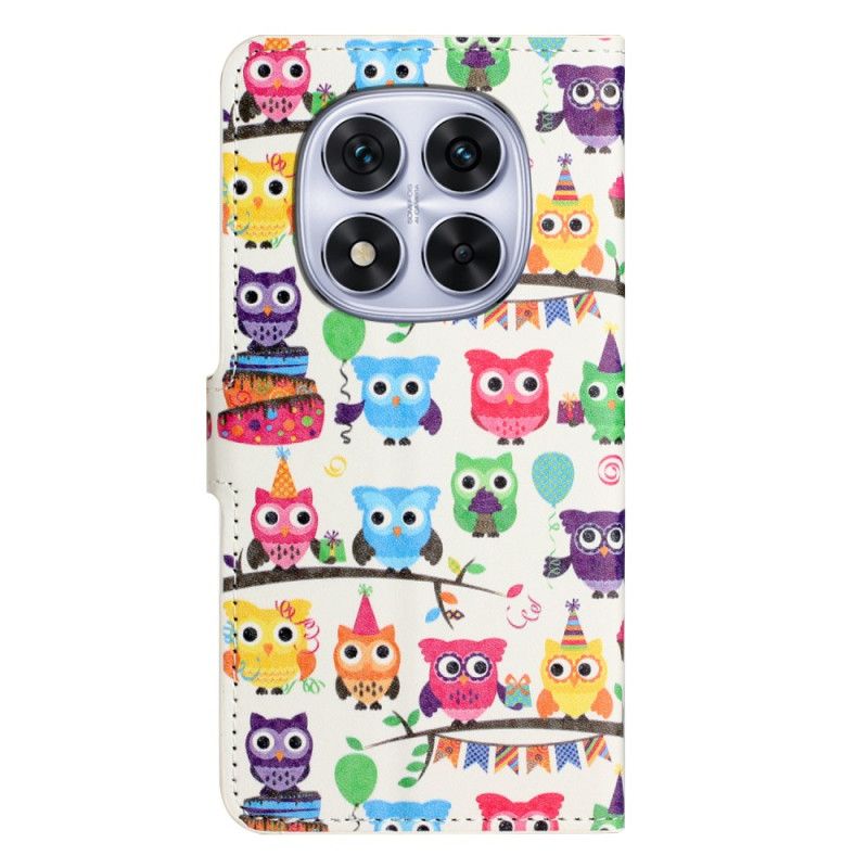 Etui Folio Xiaomi Redmi Note 15 Pro 5g Stado Sów