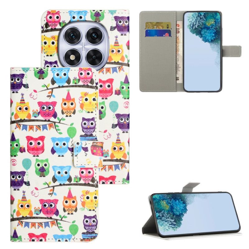 Etui Folio Xiaomi Redmi Note 15 Pro 5g Stado Sów