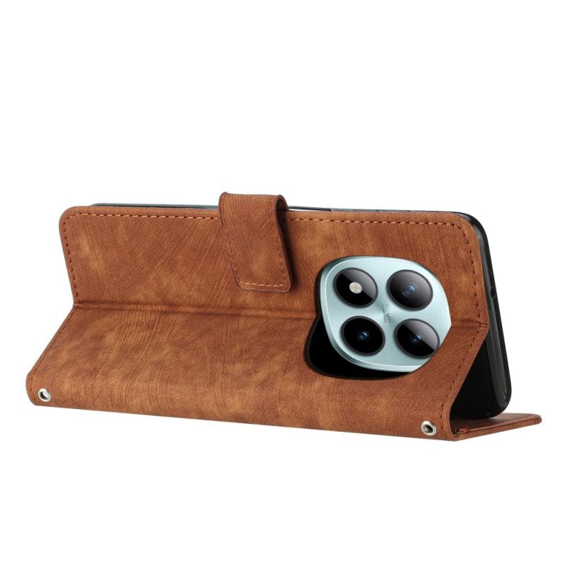 Etui Folio Xiaomi Redmi Note 15 Pro 5g Styl Retro