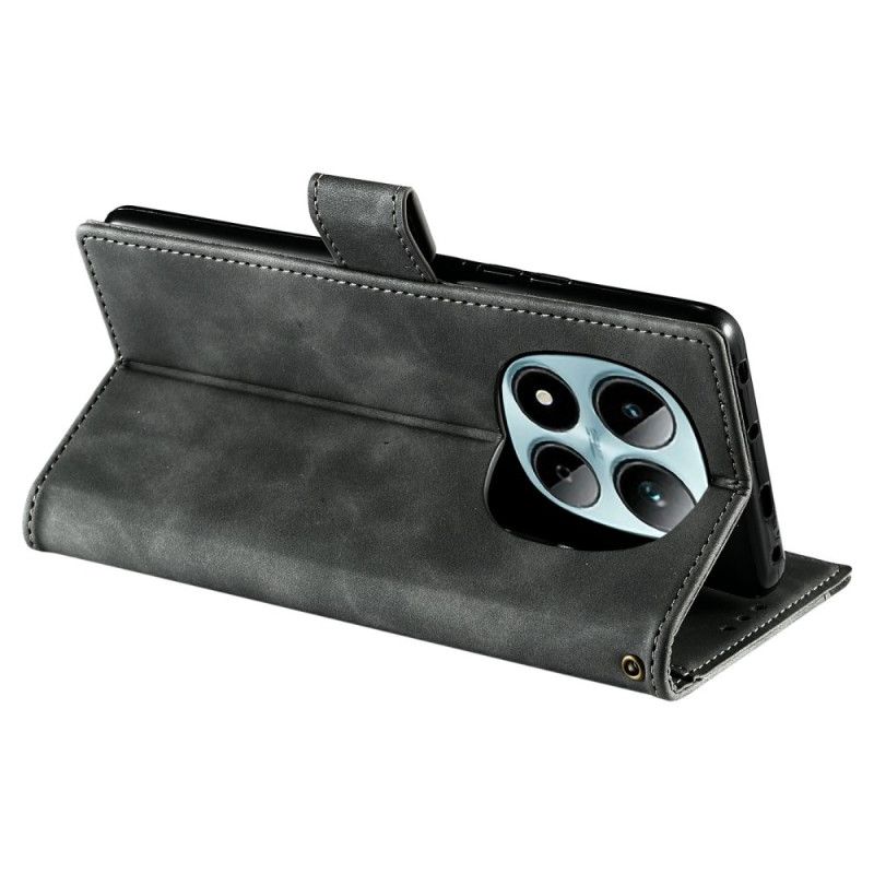 Etui Folio Xiaomi Redmi Note 15 Pro 5g Styl Retro Z Paskiem