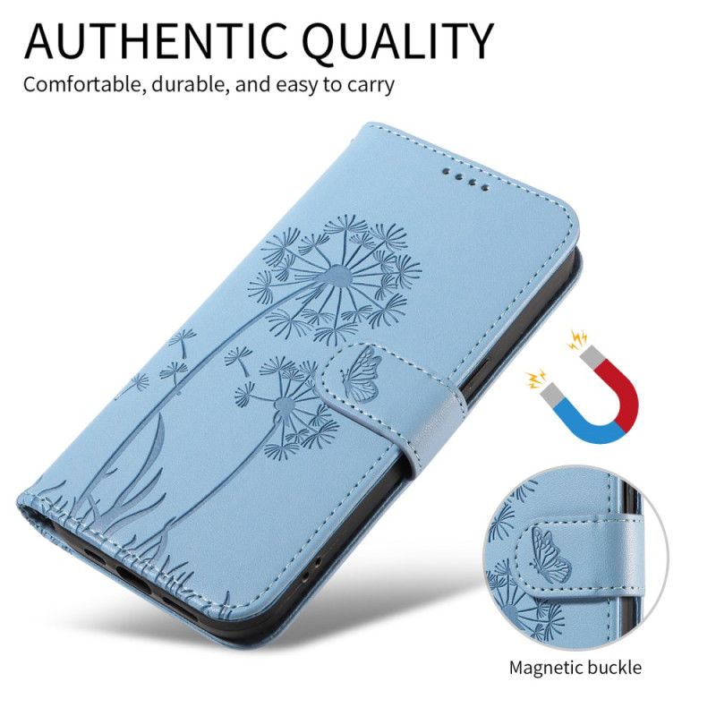 Etui Folio Xiaomi Redmi Note 15 Pro 5g Wzór Paska Z Dmuchawcem