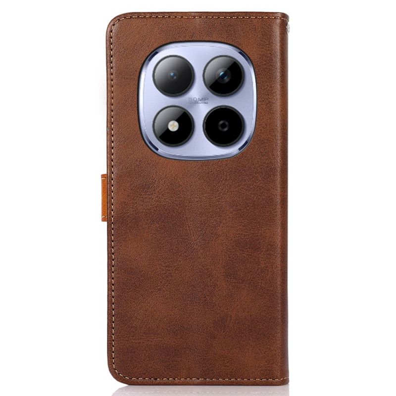 Etui Folio Xiaomi Redmi Note 15 Pro 5g Złote Zapięcie Khazneh