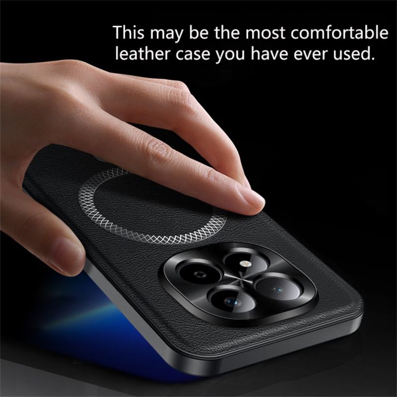 Etui Xiaomi Redmi Note 15 Pro 5g Magnetyczny Z Metalową Ramką Obiektywu Etui Ochronne