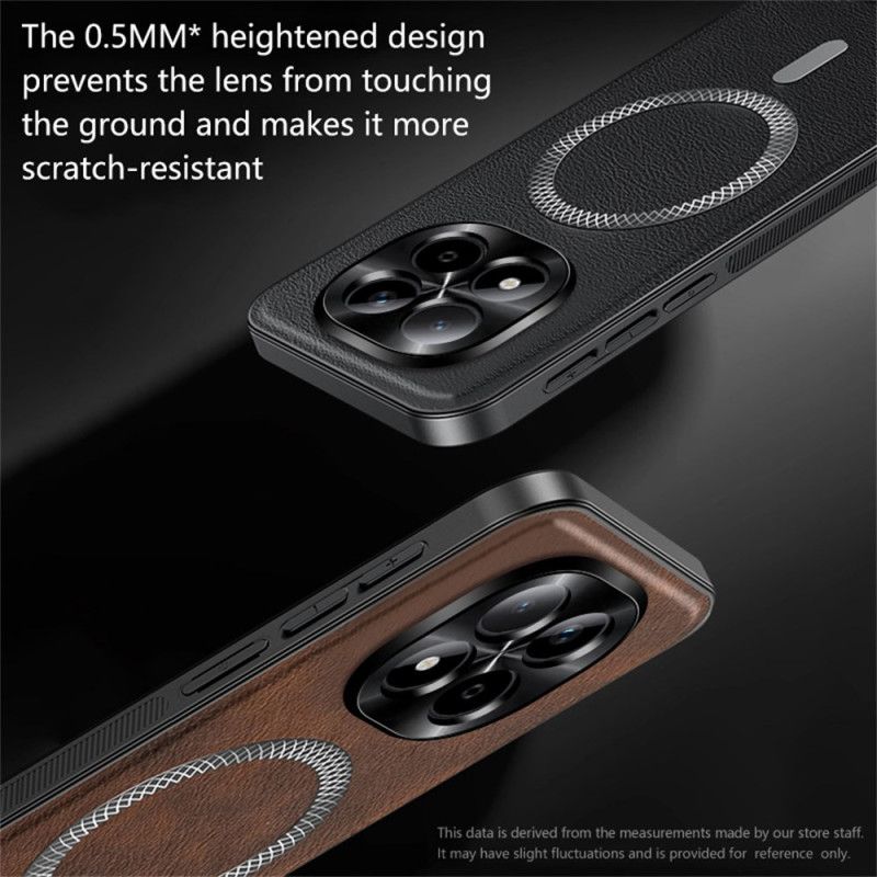 Etui Xiaomi Redmi Note 15 Pro 5g Magnetyczny Z Metalową Ramką Obiektywu Etui Ochronne