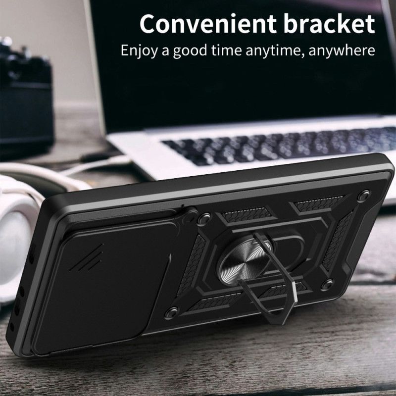 Etui Xiaomi Redmi Note 15 Pro 5g Przesuwana Osłona Aparatu I Podstawka