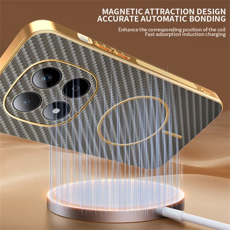 Futerały Xiaomi Redmi Note 15 Pro 5g Etui Na Telefon Faktura Włókna Węglowego