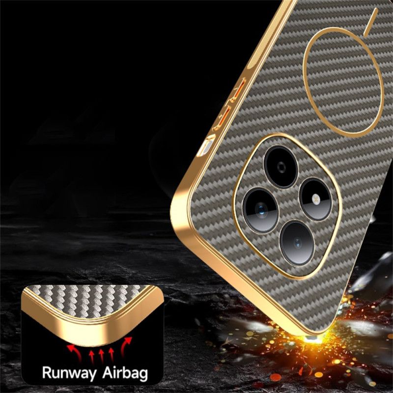 Futerały Xiaomi Redmi Note 15 Pro 5g Etui Na Telefon Faktura Włókna Węglowego