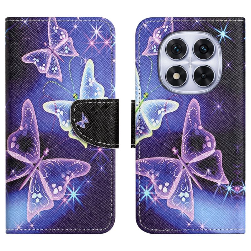 Pokrowce Xiaomi Redmi Note 15 Pro 5g Lśniące Motyle