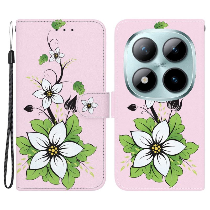 Pokrowce Xiaomi Redmi Note 15 Pro 5g Wzór Lilii