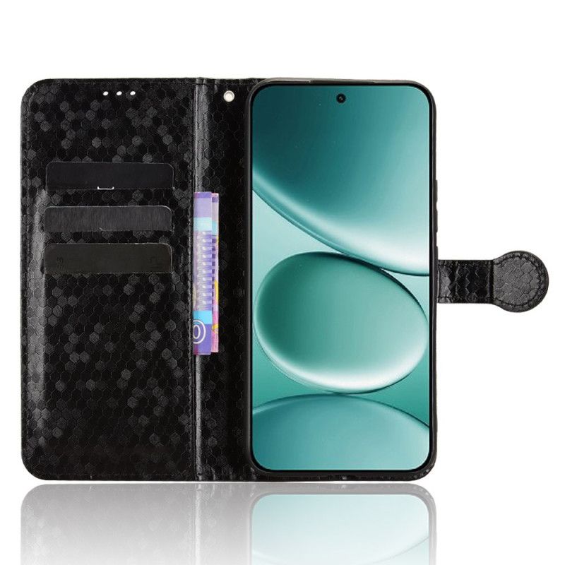 Skórzany Futerał Xiaomi Redmi Note 15 Pro 5g Etui Na Telefon Brokatowe Kropki