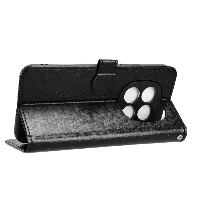 Skórzany Futerał Xiaomi Redmi Note 15 Pro 5g Etui Na Telefon Brokatowe Kropki