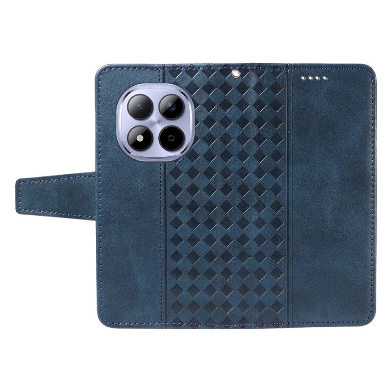 Skórzany Futerał Xiaomi Redmi Note 15 Pro 5g Etui Na Telefon Obramowanie W Diamenty