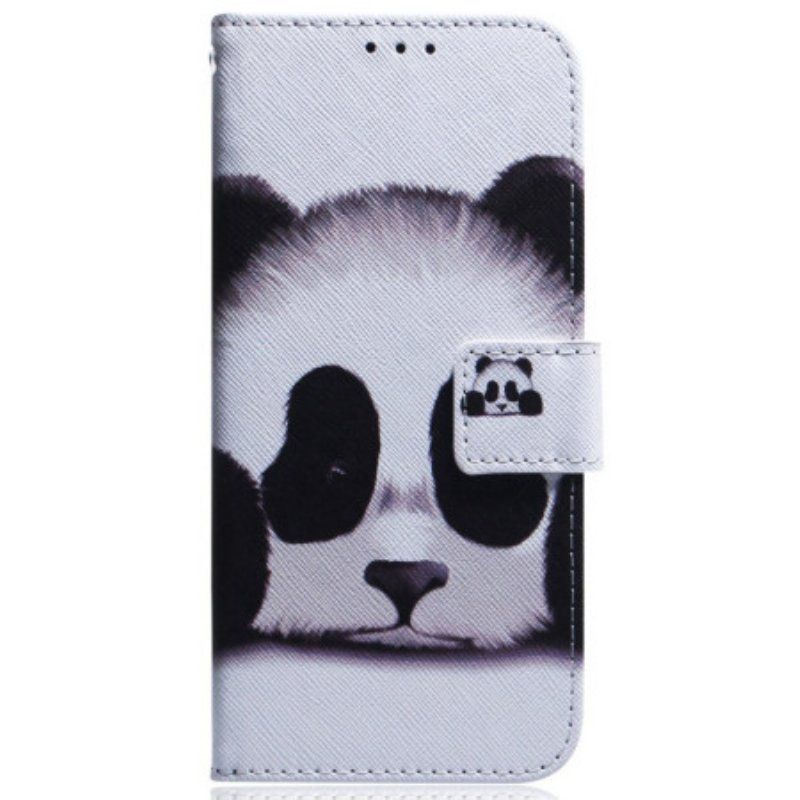 Obudowa Etui Na Telefon do Honor Magic 5 Lite z Łańcuch Paskowata Panda