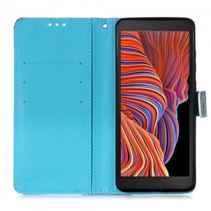 Etui Folio Do Samsung Galaxy Xcover 5 Pani Sowa