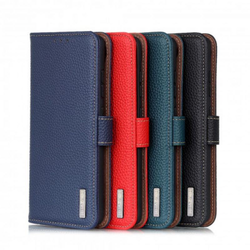 Etui Folio Samsung Galaxy Xcover 5 Khazneh Lychee Leather