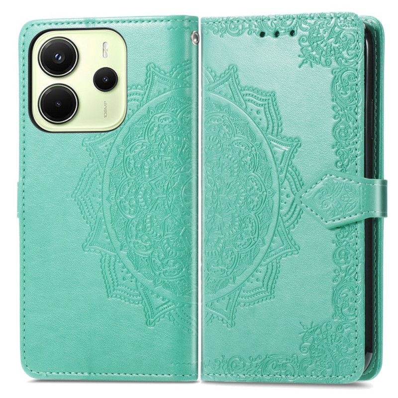 Etui Folio Do Xiaomi Redmi Note 14 4g Barokowa Mandala