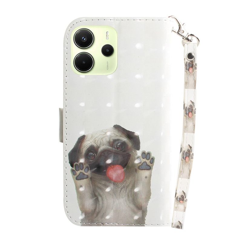 Etui Folio Do Xiaomi Redmi Note 14 4g Mops Z Paskiem