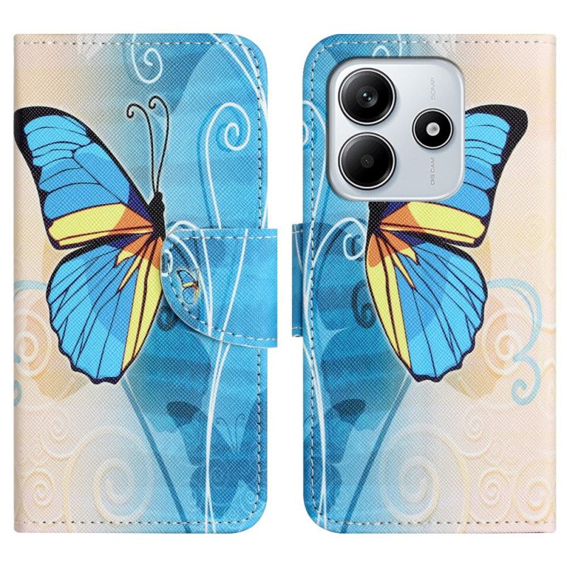 Etui Folio Do Xiaomi Redmi Note 14 4g Motyl