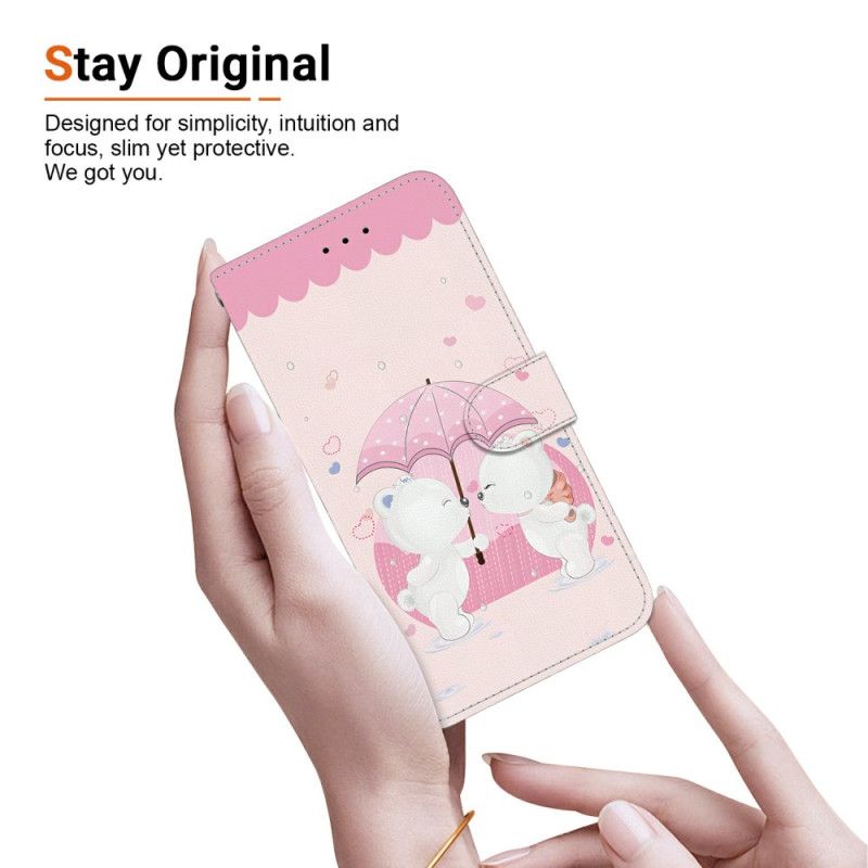 Etui Folio Do Xiaomi Redmi Note 14 4g Para Niedźwiedzi