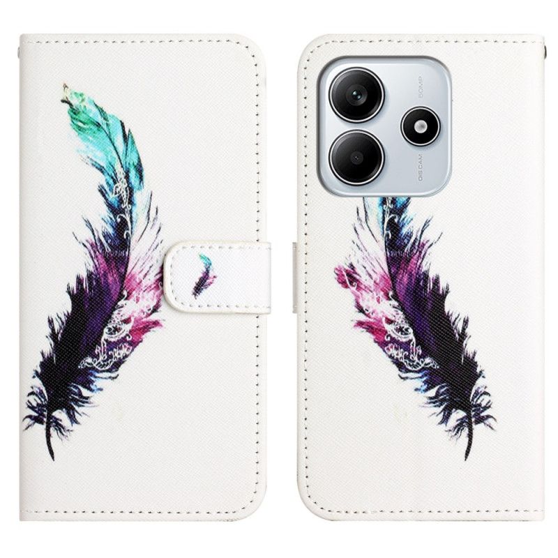 Etui Folio Do Xiaomi Redmi Note 14 4g Pióro