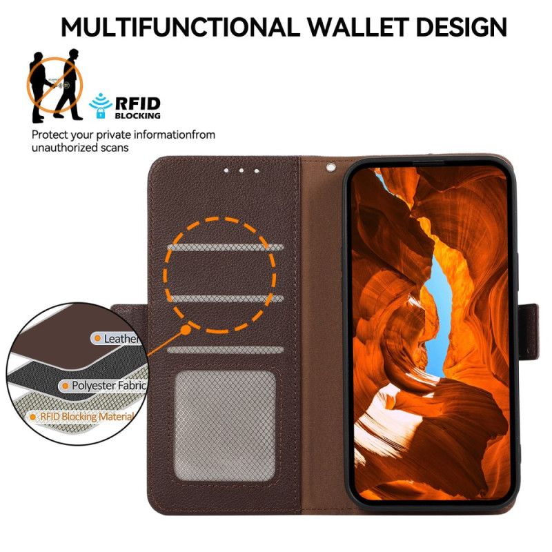 Etui Folio Xiaomi Redmi Note 14 4g Abeel Etui Ochronne