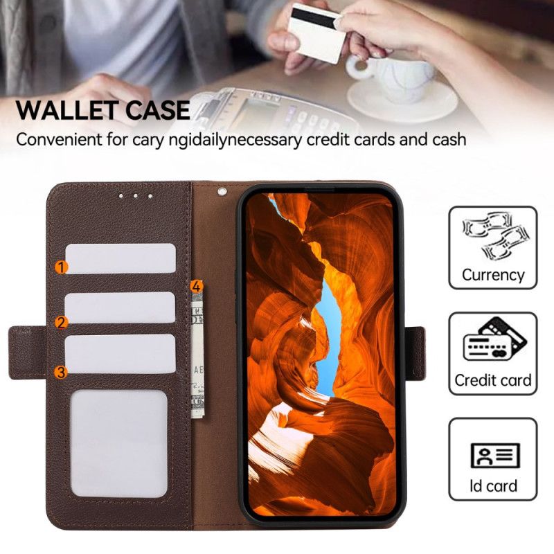 Etui Folio Xiaomi Redmi Note 14 4g Abeel Etui Ochronne