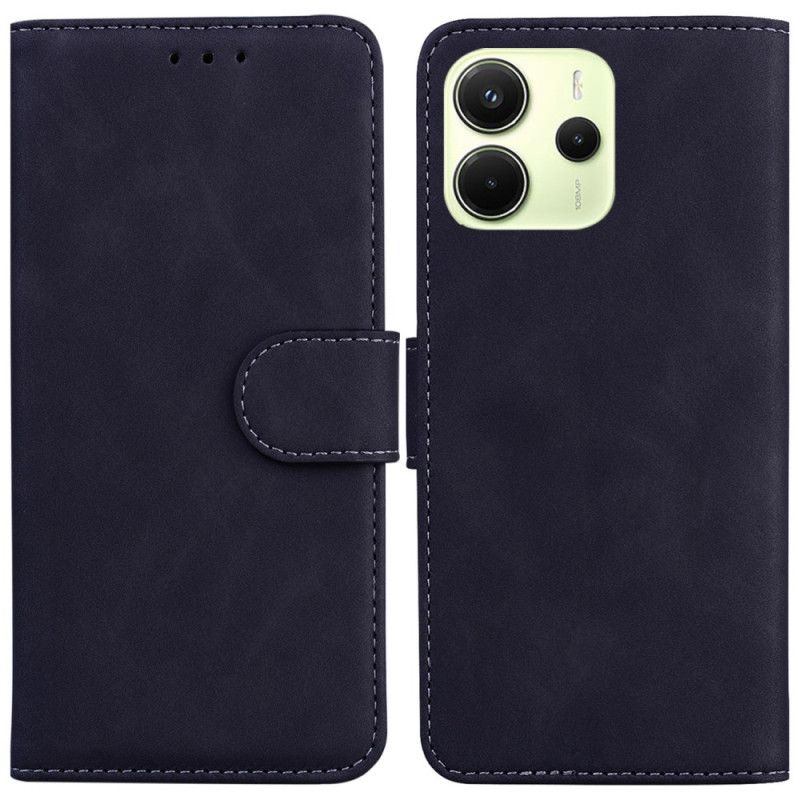 Etui Folio Xiaomi Redmi Note 14 4g Efekt Zamszu Etui Ochronne