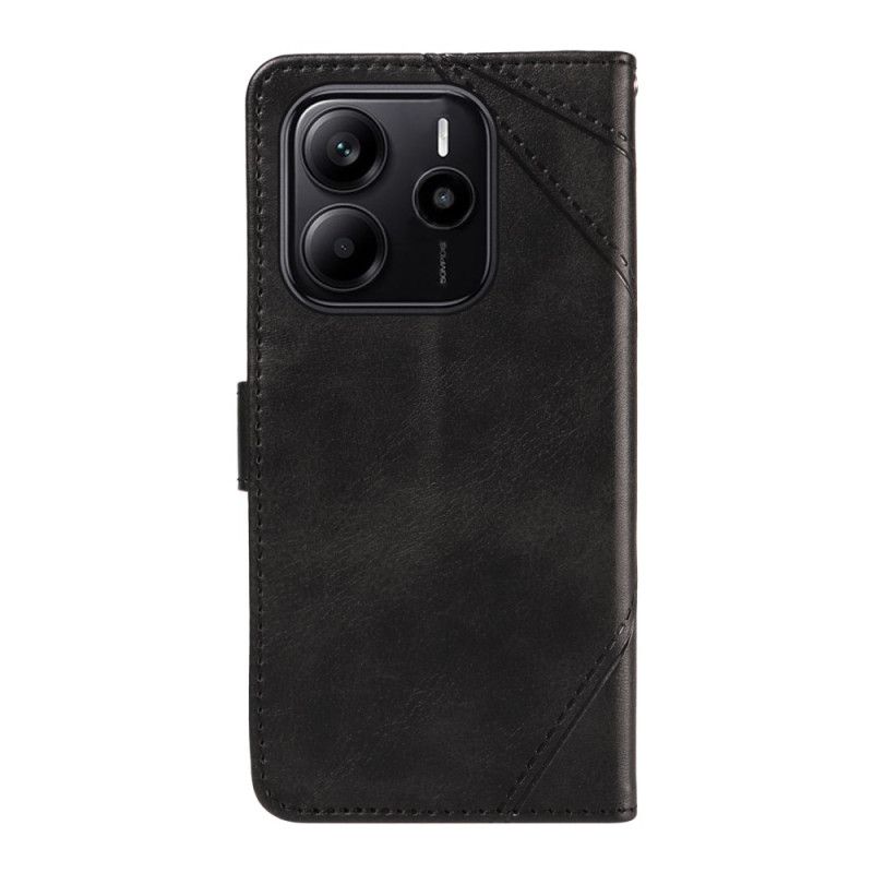 Etui Folio Xiaomi Redmi Note 14 4g Geometryczny Wzór Etui Ochronne