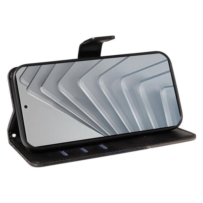 Etui Folio Xiaomi Redmi Note 14 4g Geometryczny Wzór Etui Ochronne