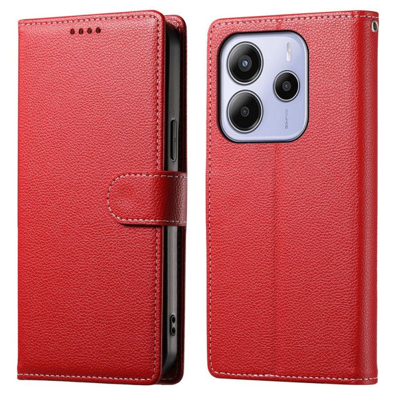 Etui Folio Xiaomi Redmi Note 14 4g Klasyczny Monochromatyczny