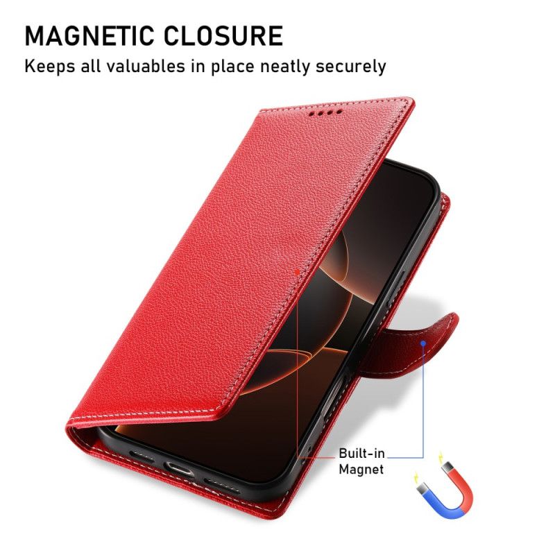 Etui Folio Xiaomi Redmi Note 14 4g Klasyczny Monochromatyczny