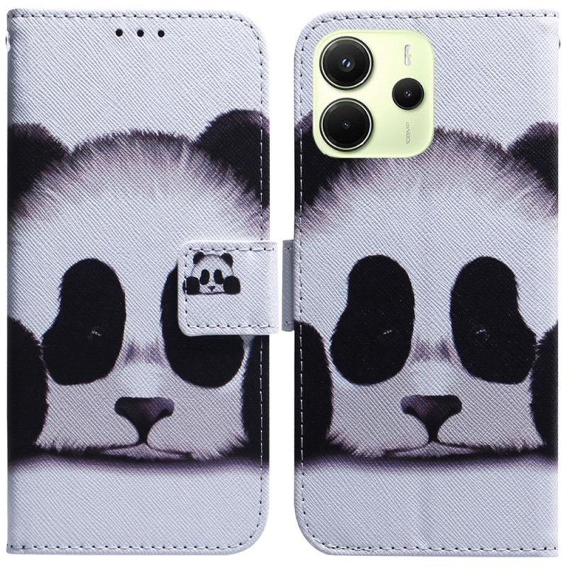 Etui Folio Xiaomi Redmi Note 14 4g Panda Etui Ochronne