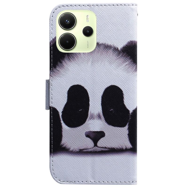Etui Folio Xiaomi Redmi Note 14 4g Panda Etui Ochronne