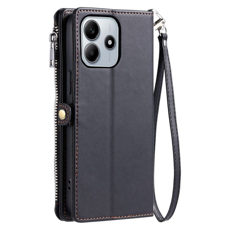 Etui Folio Xiaomi Redmi Note 14 4g Portfel Na 8 Kart