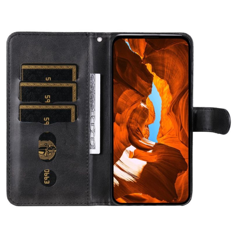 Etui Folio Xiaomi Redmi Note 14 4g Portfel Na Zamek Etui Ochronne
