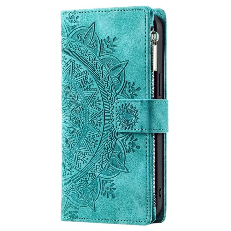 Etui Folio Xiaomi Redmi Note 14 4g Portfel Z Efektem Zamszu Mandali