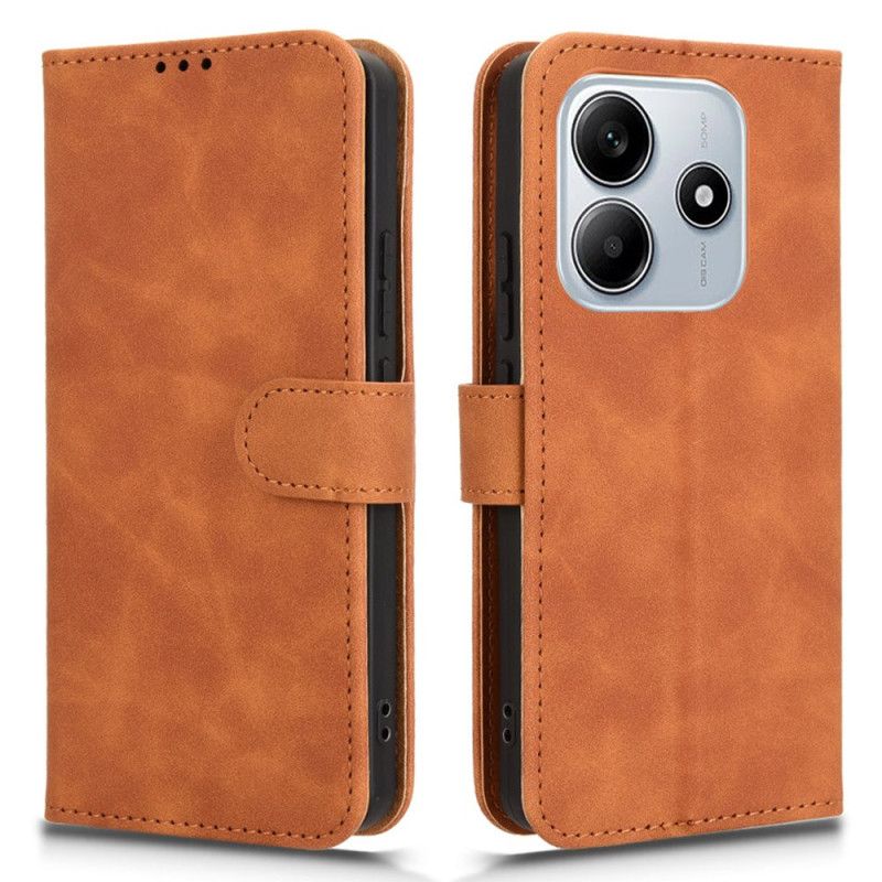 Etui Folio Xiaomi Redmi Note 14 4g Styl Zamszowy