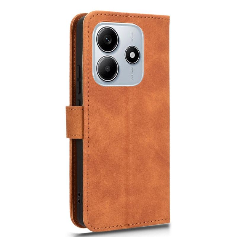 Etui Folio Xiaomi Redmi Note 14 4g Styl Zamszowy