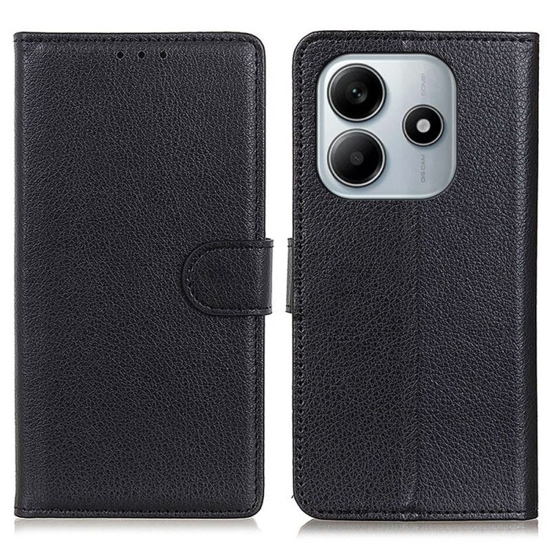 Etui Folio Xiaomi Redmi Note 14 4g Tradycyjna Sztuczna Skóra Etui Ochronne