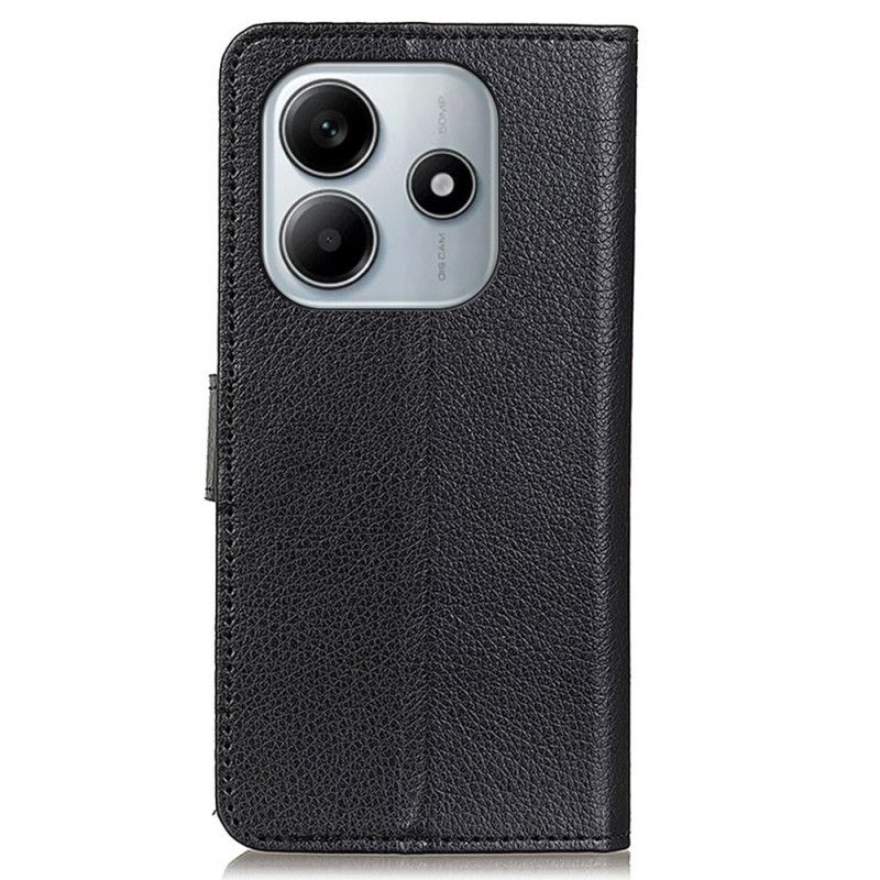 Etui Folio Xiaomi Redmi Note 14 4g Tradycyjna Sztuczna Skóra Etui Ochronne