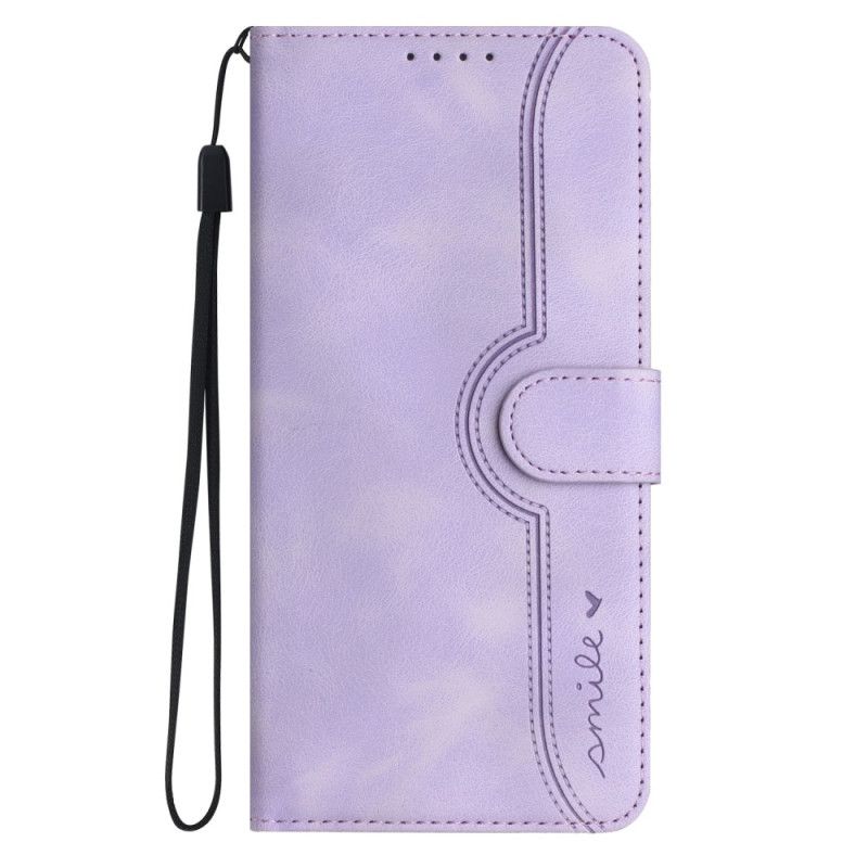 Etui Folio Xiaomi Redmi Note 14 4g Uśmiech Etui Ochronne