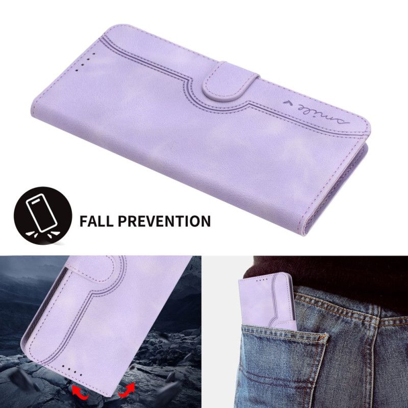 Etui Folio Xiaomi Redmi Note 14 4g Uśmiech Etui Ochronne