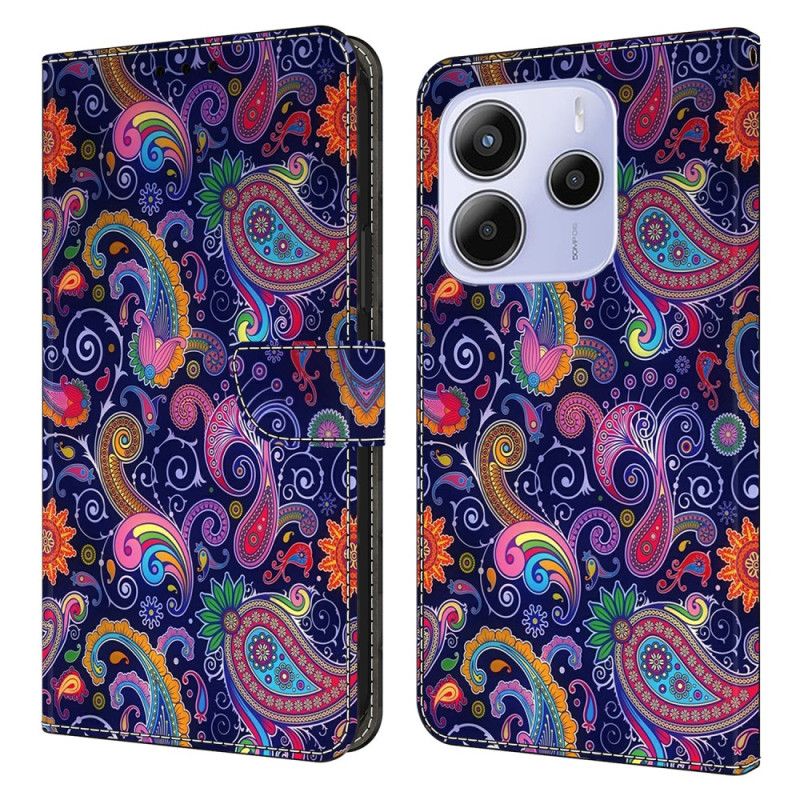 Etui Folio Xiaomi Redmi Note 14 4g Wzór Etniczny