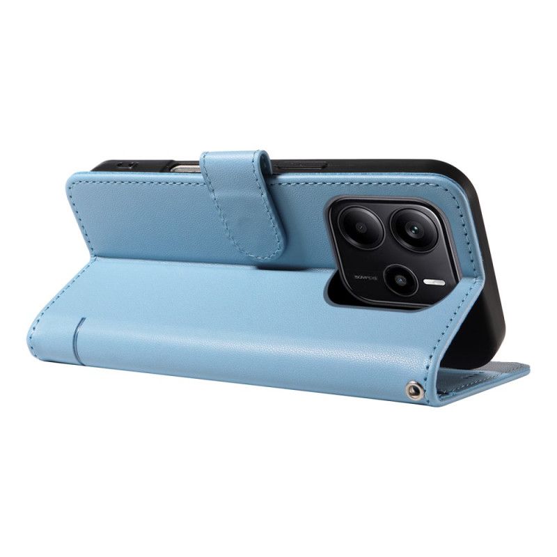 Etui Folio Xiaomi Redmi Note 14 4g Zabawny Kotek Z Paskiem Etui Ochronne