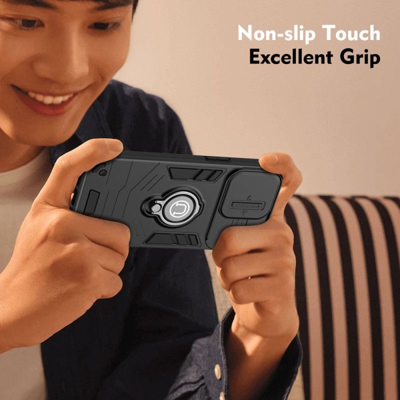 Etui Xiaomi Redmi Note 14 4g Przesuwana Osłona Na Aparat I Uchwyt Etui Ochronne