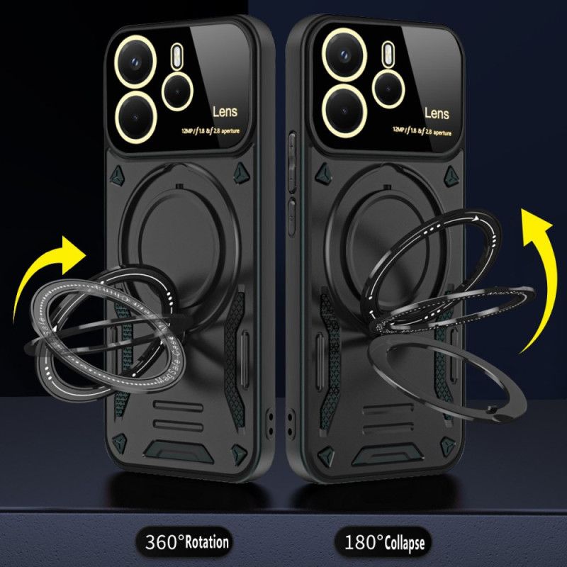 Futerały Xiaomi Redmi Note 14 4g Etui Na Telefon Magnetyczna Obrotowa Podstawka