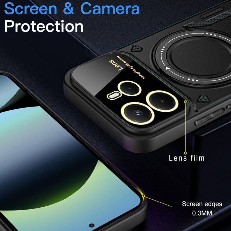 Futerały Xiaomi Redmi Note 14 4g Etui Na Telefon Magnetyczna Obrotowa Podstawka